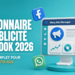Gestionnaire de publicité Facebook (Meta Ads Manager) : guide complet 2026