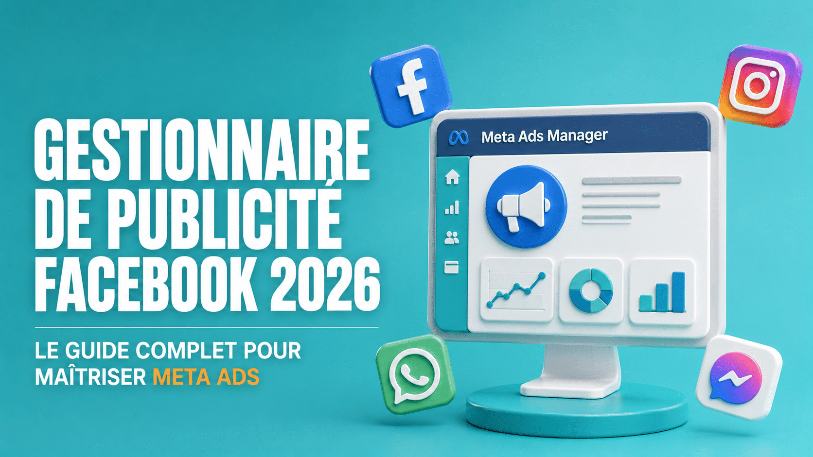 Gestionnaire de publicité Facebook (Meta Ads Manager) : guide complet 2026
