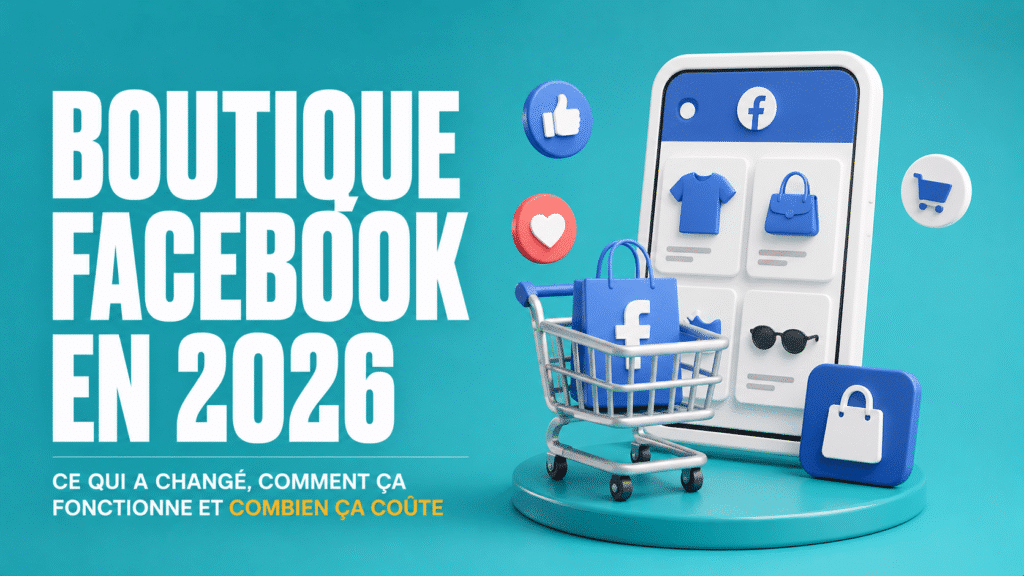 Boutique Facebook en 2026 : ce qui a changé en Europe, comment ça fonctionne et combien ça coûte vraiment