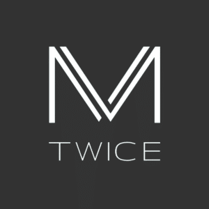 Logo M-Twice - agence de marketing digital en Wallonie
