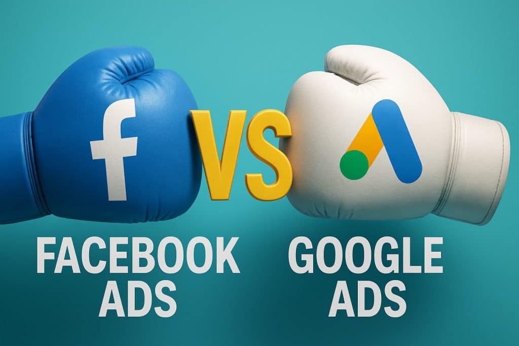 Facebook Ads Google Ads : Lequel pour votre entreprise en 2026