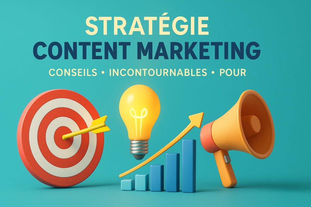 Stratégie Content Marketing – 7 leviers Incontournables