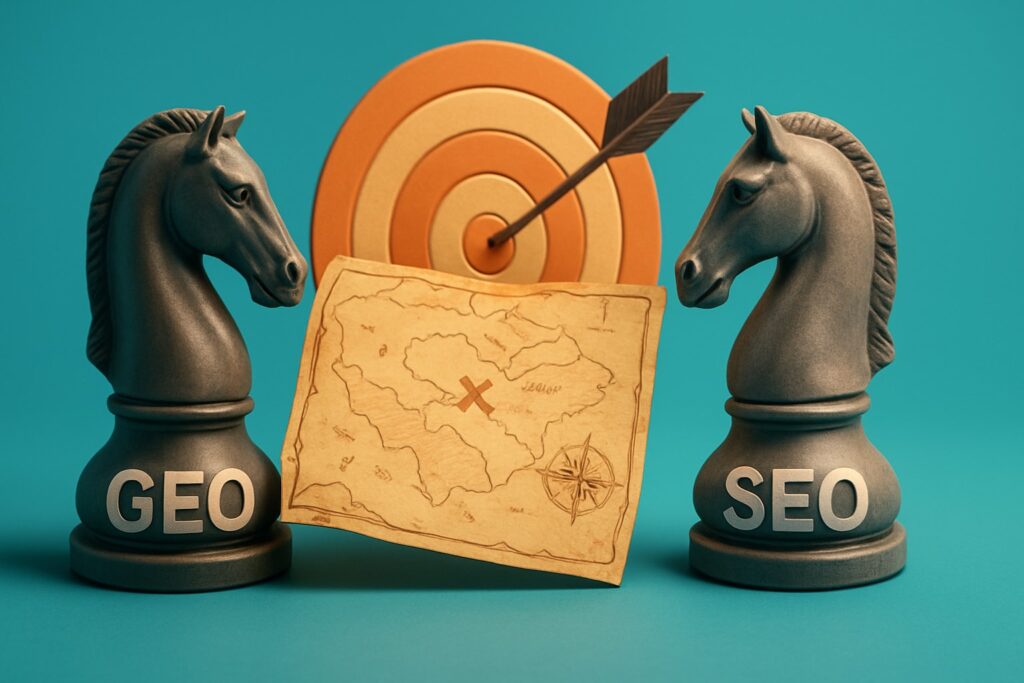 GEO vs SEO : quelle stratégie pour rester visible à l’ère des moteurs IA ?