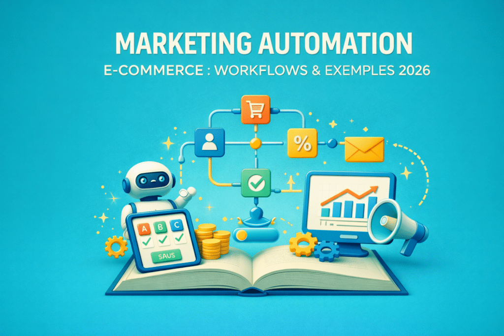 Marketing automation e-commerce : les 6 workflows qui génèrent des revenus en automatique