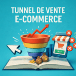 Tunnel de vente e-commerce : les 5 étapes et les 4 erreurs qui coûtent des ventes