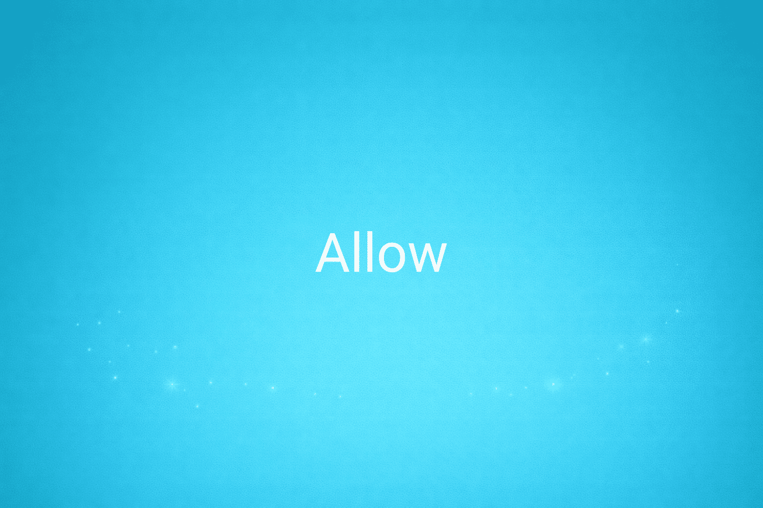 Illustration minimaliste sur fond bleu avec texte "Allow", définition liée à la catégorie SEO du glossaire marketing de M-Twice