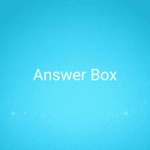 Answer Box