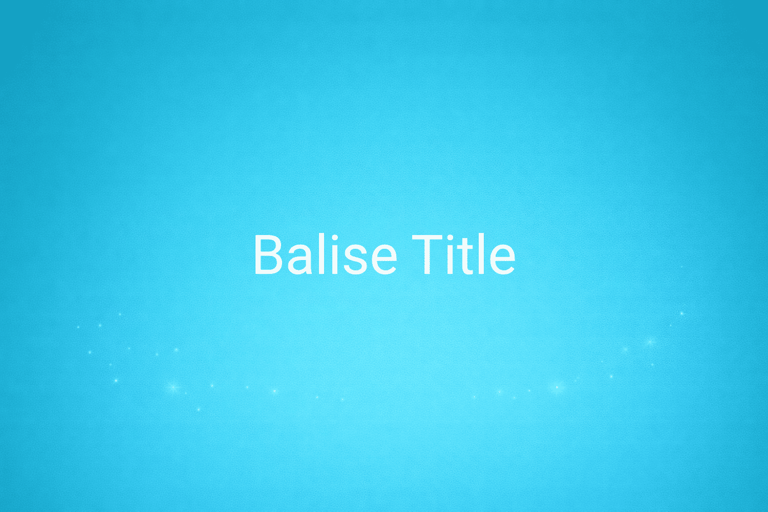 Illustration minimaliste sur fond bleu avec texte "Balise Title", définition liée à la catégorie SEO du glossaire marketing de M-Twice