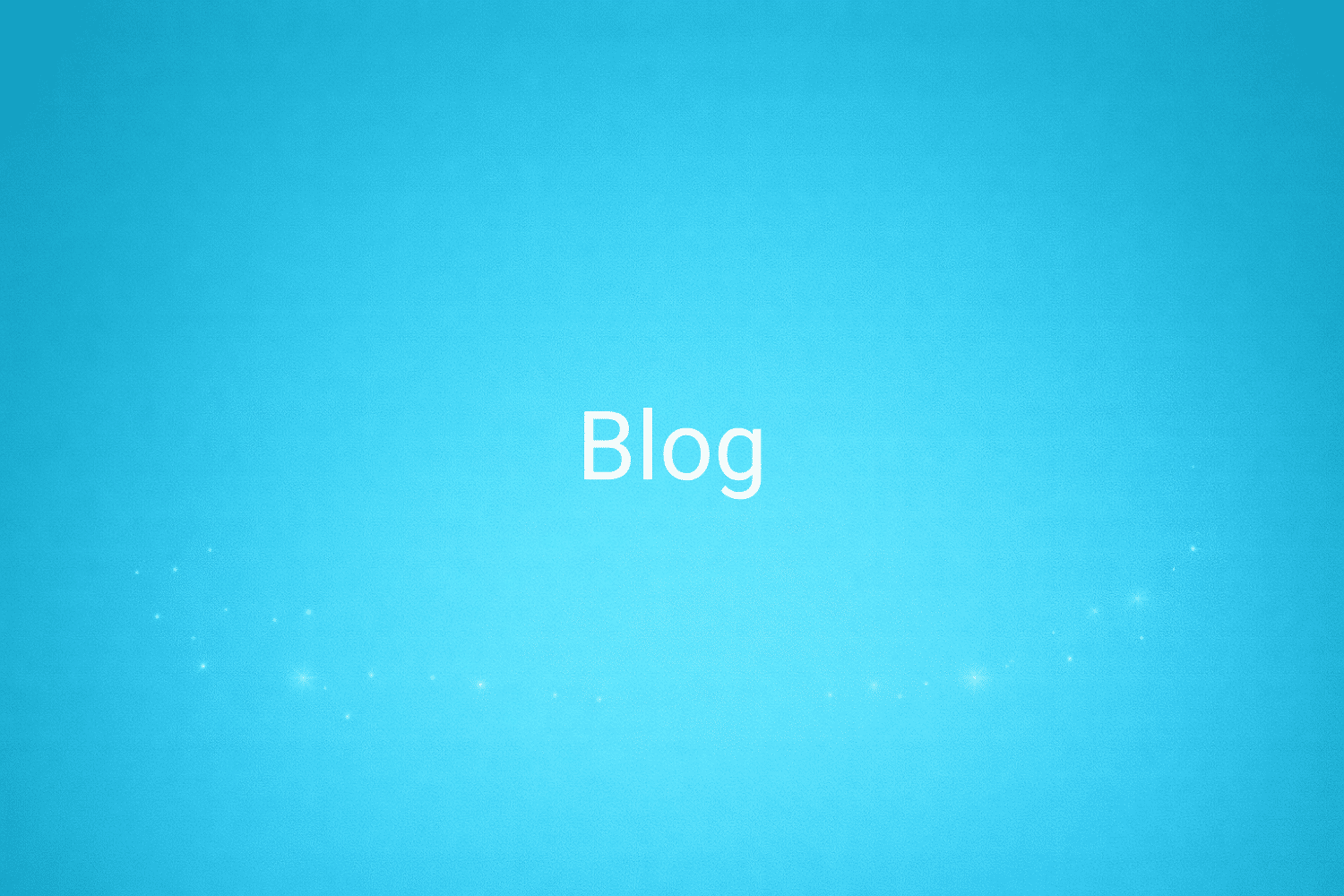 Illustration minimaliste sur fond bleu avec texte "Blog", définition liée à la catégorie Marketing de contenus du glossaire marketing de M-Twice