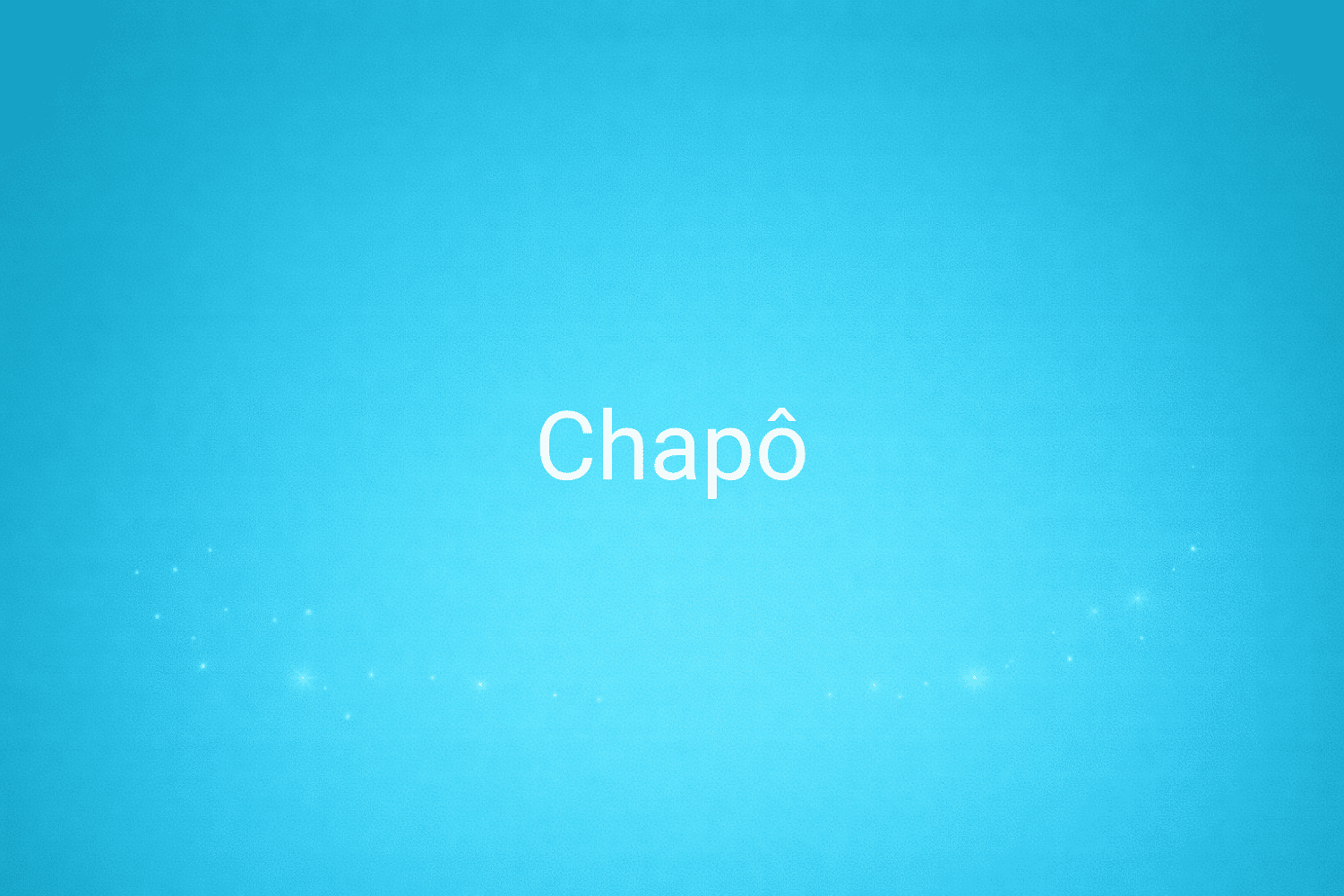 Illustration minimaliste sur fond bleu avec texte "Chapô", définition liée à la catégorie Marketing de contenus du glossaire marketing de M-Twice