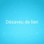 Désaveu de lien