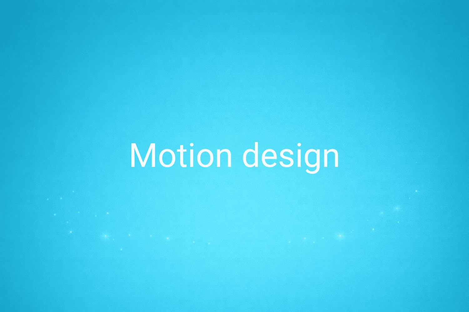 Illustration minimaliste sur fond bleu avec texte "Motion design", définition liée à la catégorie e-commerce du glossaire marketing de M-Twice