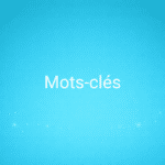 Mots-clés