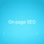 On-page SEO