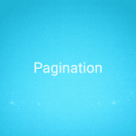 Pagination