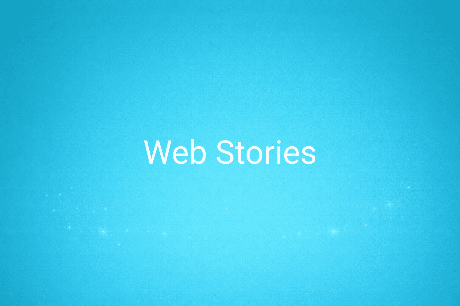 Illustration minimaliste sur fond bleu avec texte "Web Stories", définition liée à la catégorie Marketing de contenus du glossaire marketing de M-Twice