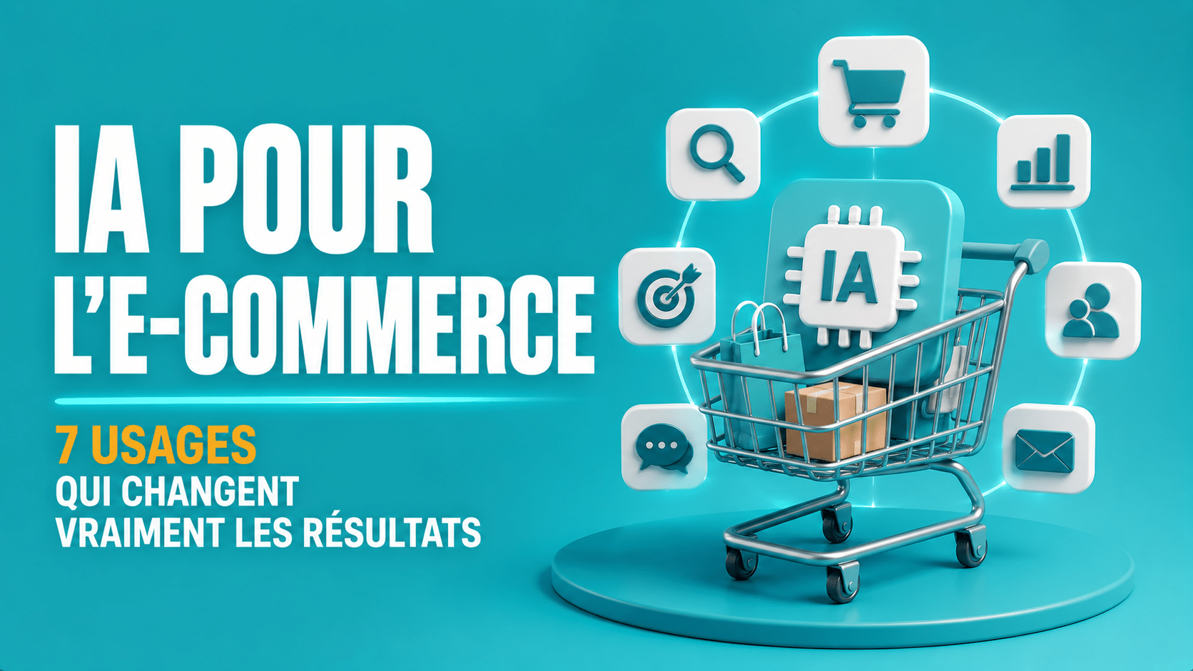 IA pour l’e-commerce en 2026 : 7 usages qui changent vraiment les résultats