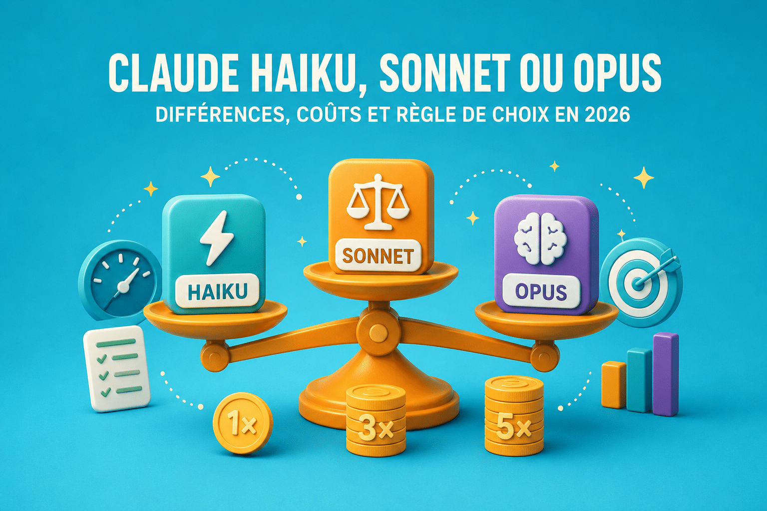 Claude Haiku, Sonnet ou Opus : différences, coûts et règle de choix en 2026