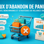 Taux d’abandon de panier : causes, benchmarks et stratégies de relance en 2026