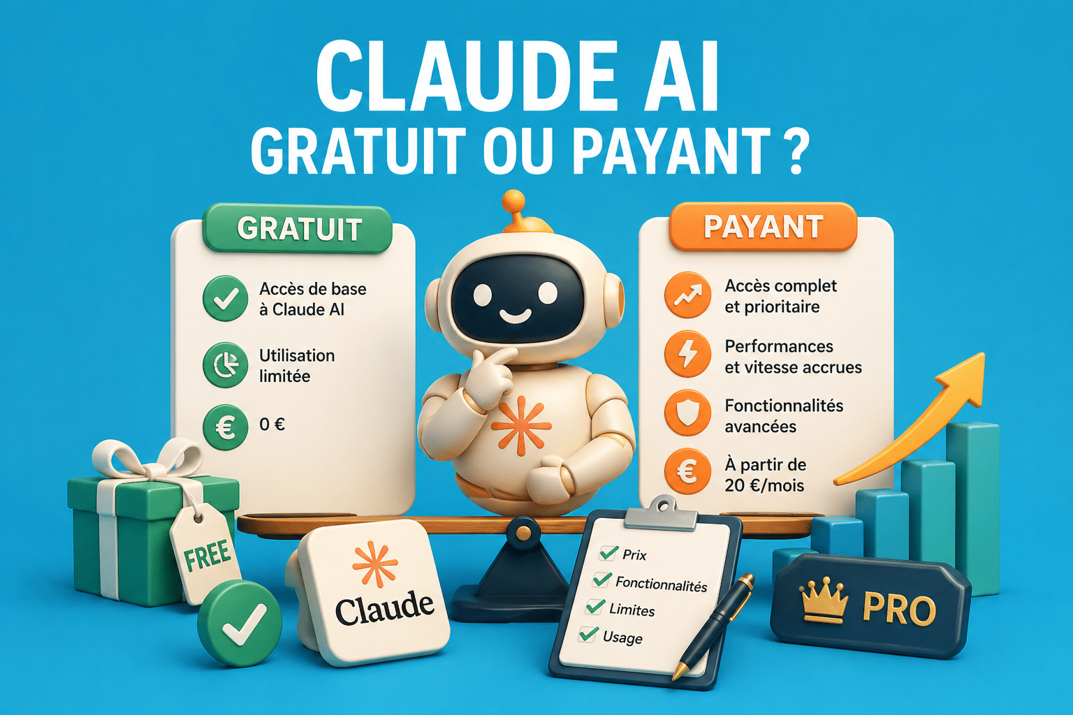 Claude AI : gratuit ou payant ?