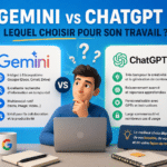 Gemini vs ChatGPT en 2026 : lequel choisir pour votre travail au quotidien ?
