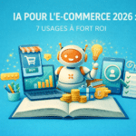 IA pour l’e-commerce en 2026 : 7 usages qui changent vraiment les résultats