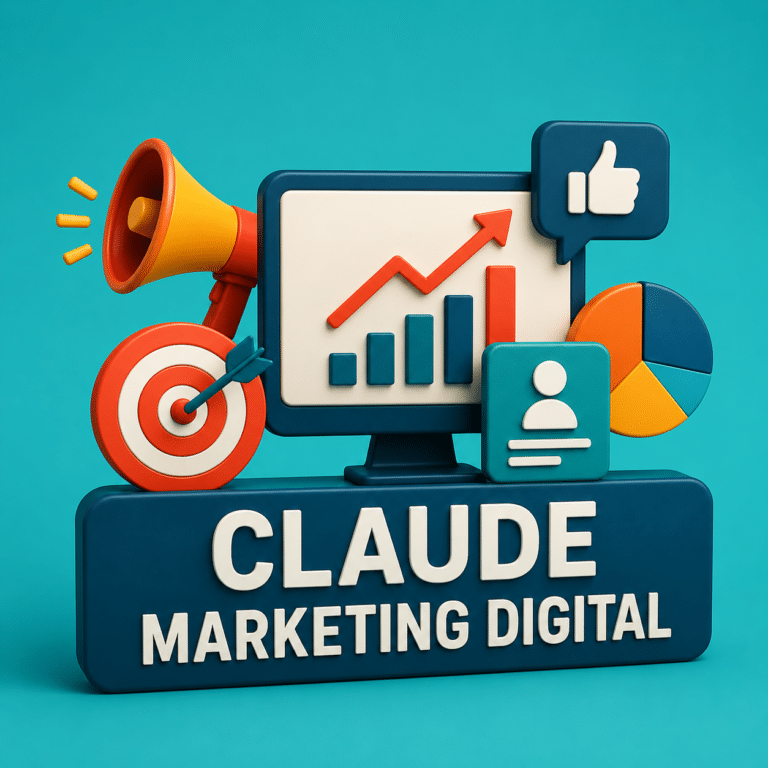 Formation Claude pour le Marketing digital illustrée en 3D | M-Twice