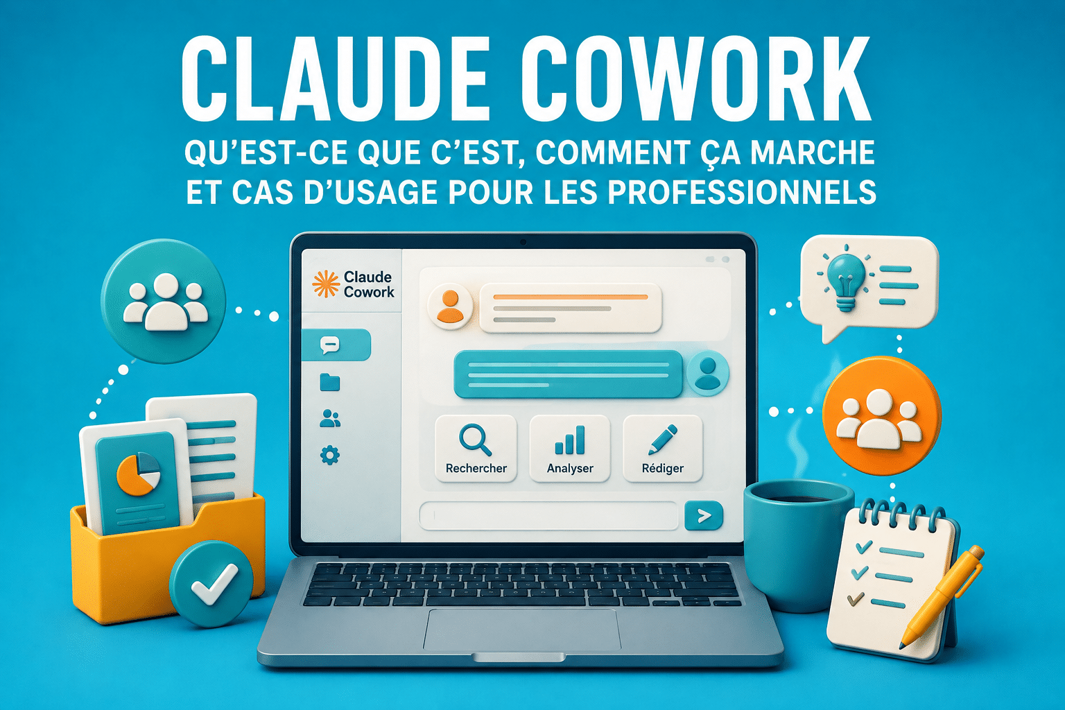 Claude Cowork : qu’est-ce que c’est, comment ça marche et cas d’usage pour les professionnels