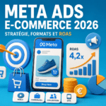 Meta Ads pour l’e-commerce en 2026 : stratégie, formats et optimisation ROAS
