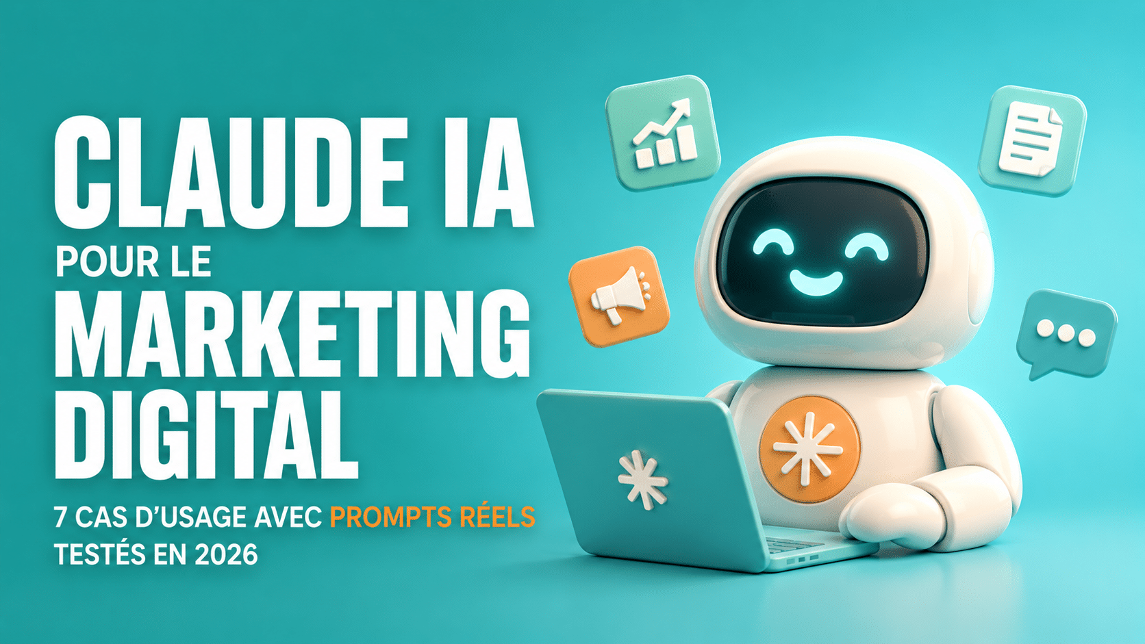 Claude IA pour le marketing digital : 7 cas d’usage avec prompts réels testés en 2026