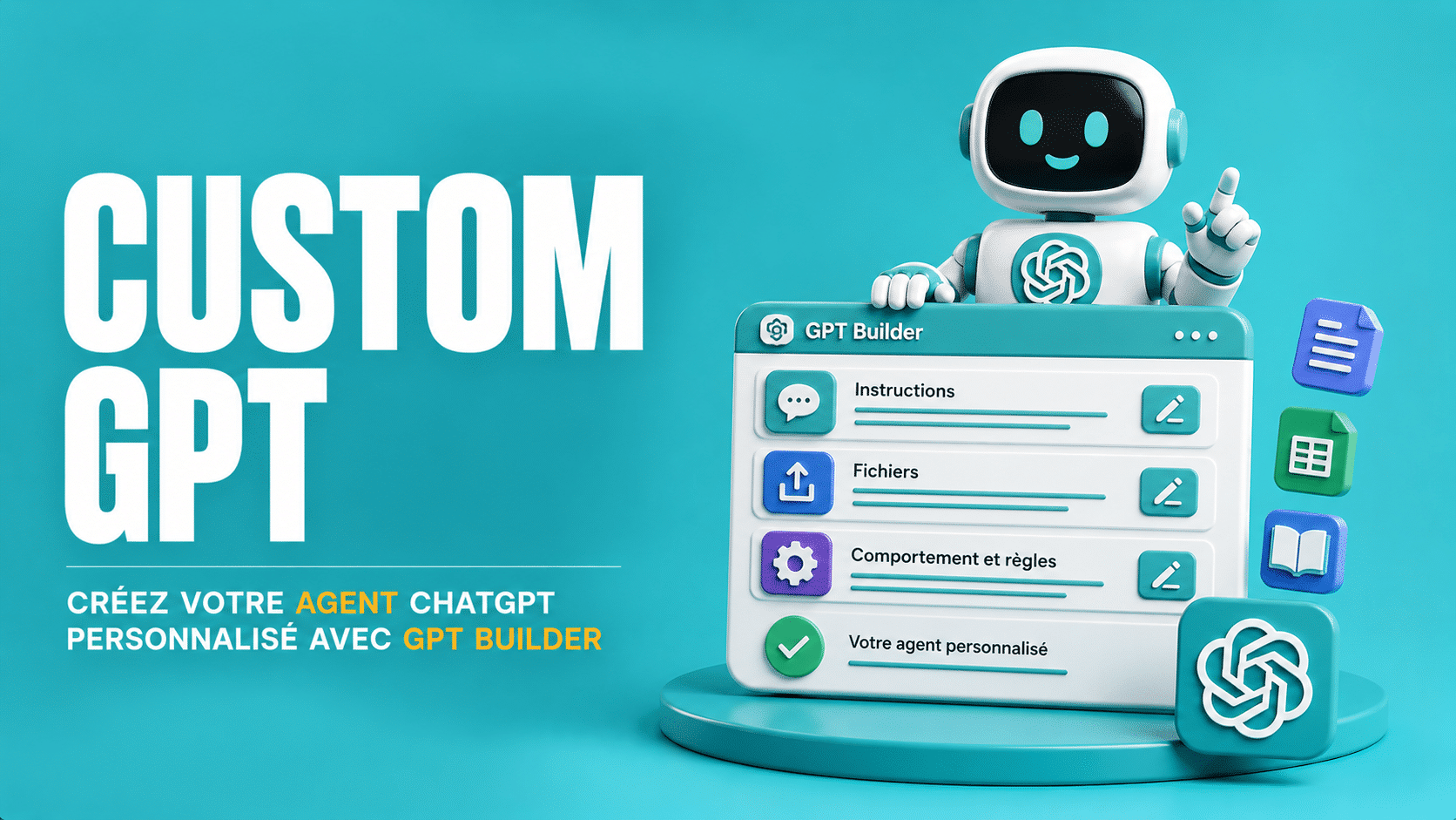 Custom GPT pour le marketing : 5 agents IA métier à créer avec GPT Builder en 2026