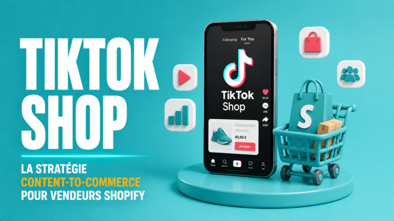 TikTok Shop France : la stratégie content-to-commerce pour vendeurs Shopify