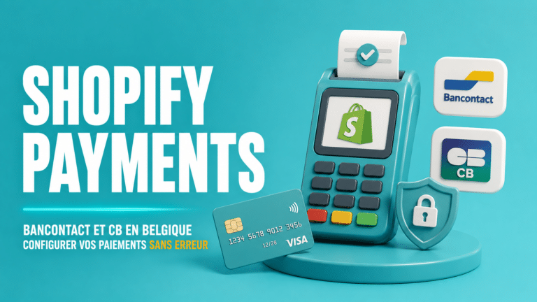 Shopify Payments, Bancontact et CB en Belgique : configurer ses paiements sans erreur