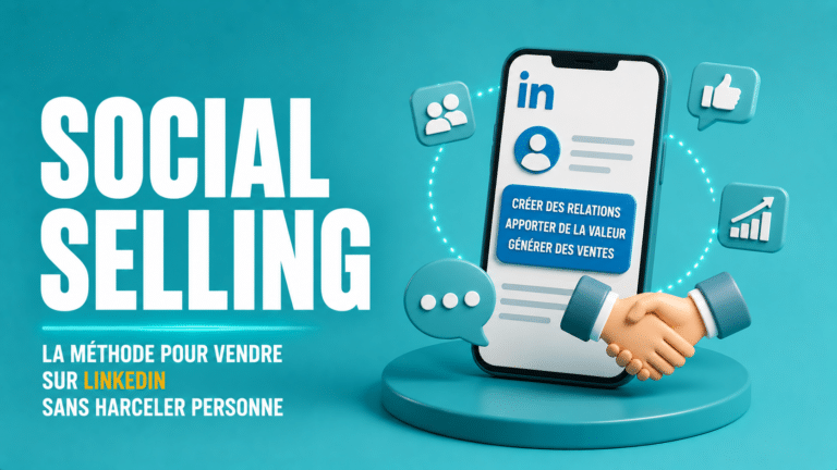 Social selling : la méthode pour vendre sur LinkedIn sans harceler personne