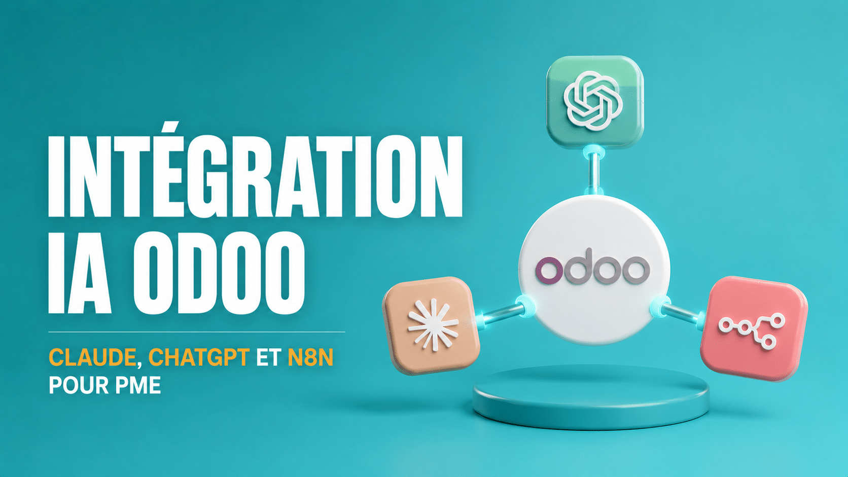 Intégration IA dans Odoo : comment automatiser votre ERP belge avec Claude, ChatGPT et n8n