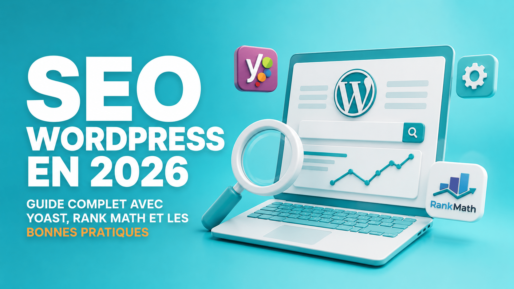 SEO WordPress en 2026 : guide complet avec Yoast, Rank Math et les bonnes pratiques