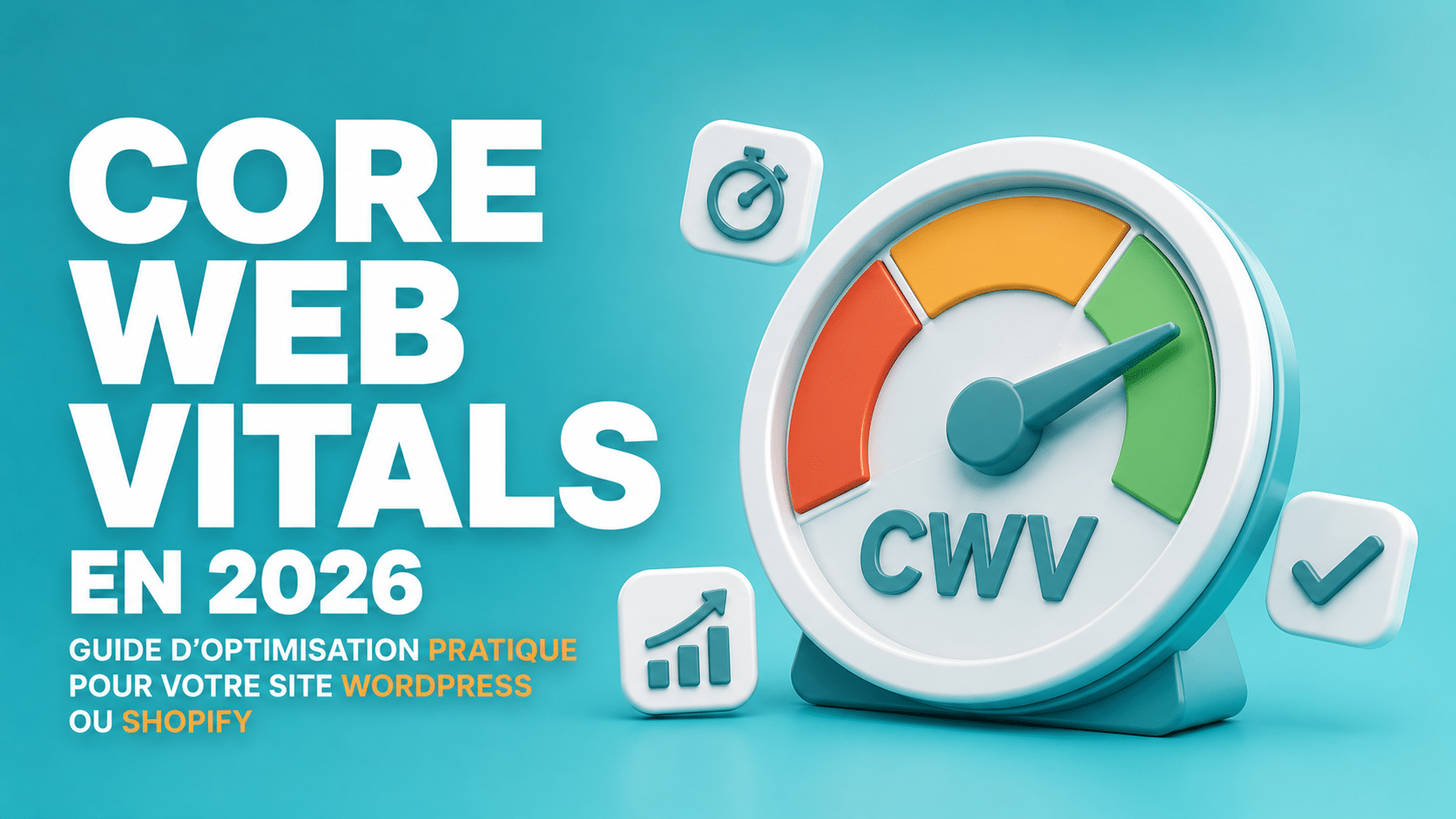 Core Web Vitals en 2026 : guide d’optimisation pratique pour votre site WordPress ou Shopify