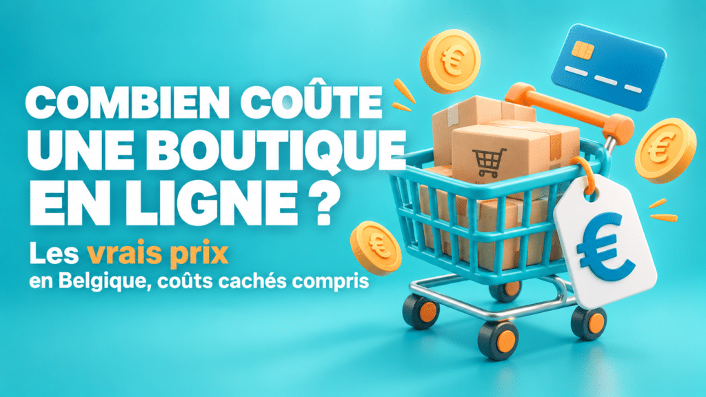 Combien coûte un site e-commerce en Belgique ? Les vrais prix en 2026