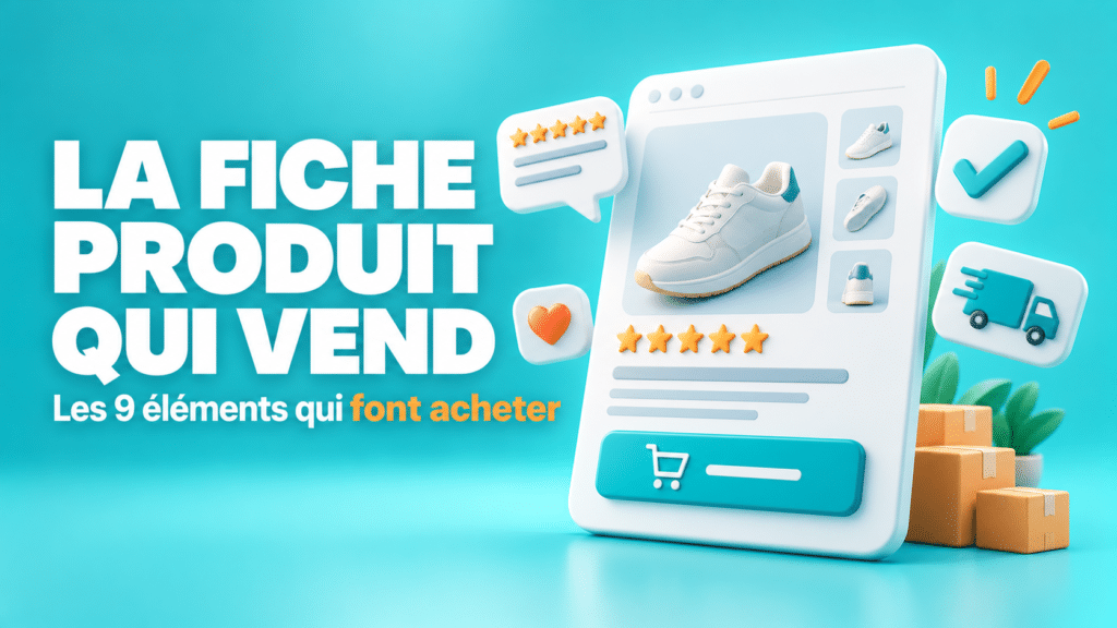 Fiche produit e-commerce : les 9 éléments qui font vendre (2026)