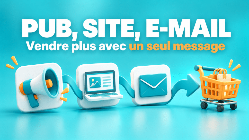 Optimisation du taux de conversion : la pub, le site et l’e-mail, ensemble